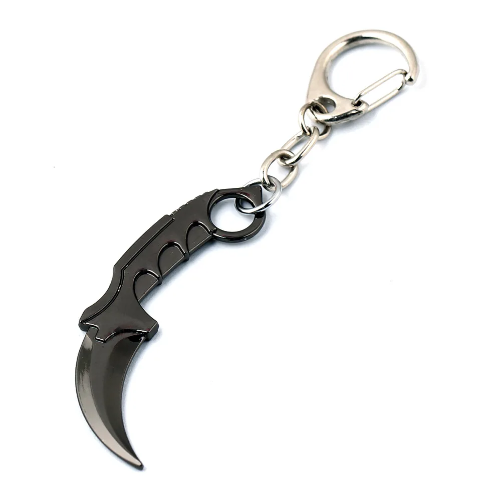 Счетчик strike брелок csgo Karambit M9 кинжалный коготь нож оружие Модель сплава 6 5 см chaviro