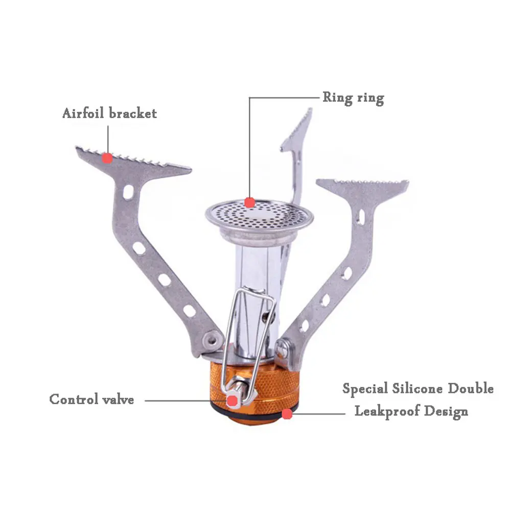 Ультралегкая портативная уличная походная пикника 3000 Вт воспламенитель газовые