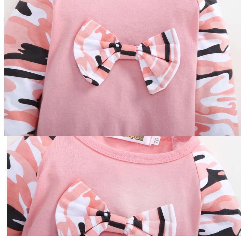 Комплект одежды для новорожденных BibiCola спортивный костюм из 3 предметов на весну