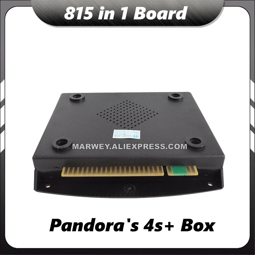 Pandora 4S Plus Jamma мультиигровой картридж 815 в 1 PCB CGA/VGA выход CRT/LCD Аркада коробка DIY шкаф