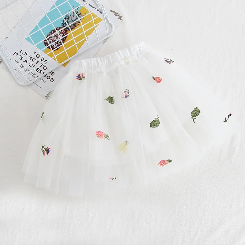 2019 модная летняя детская юбка принцессы для маленьких девочек Бальные юбки пачки