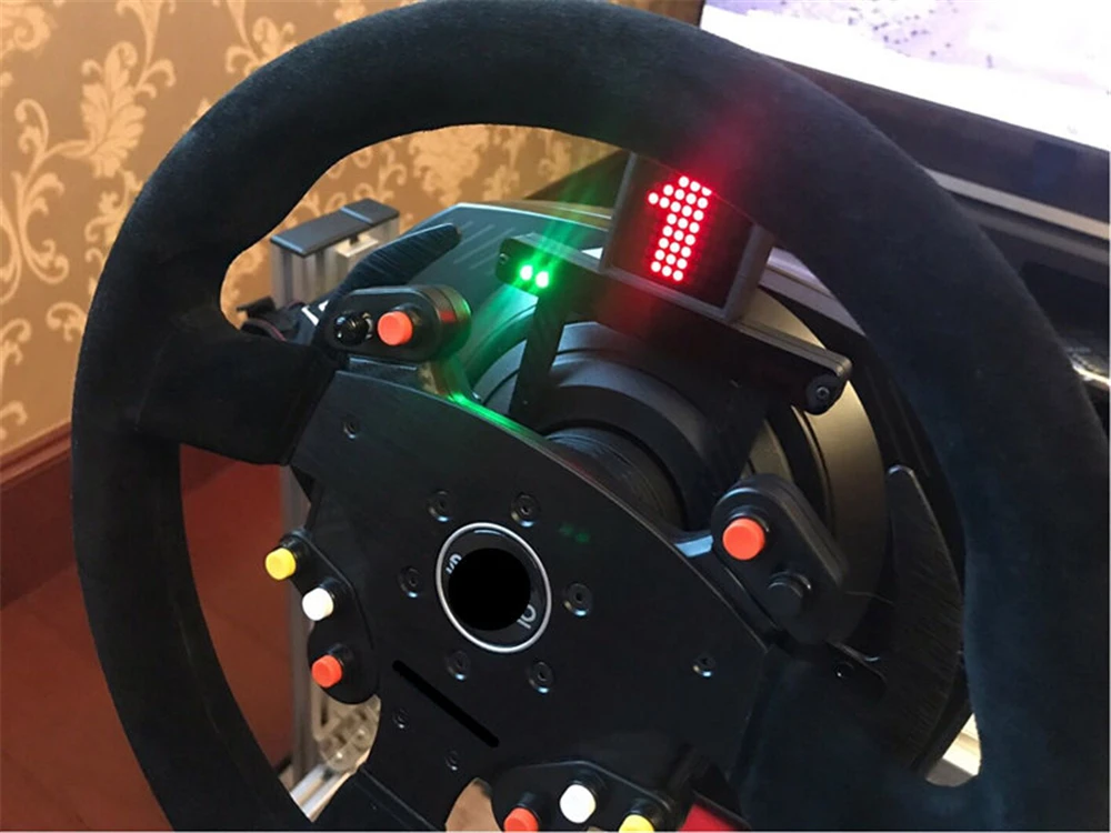 Модификация гоночного автомобиля игра для Thrustmaster T500 T300 TSPC logitech G29 G27 Fanatec speed gear дисплей настольная игра