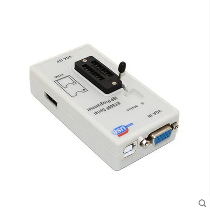 Новейший VGA LCD ISP программатор RT809F серийный с ICSP ремонт ПК 24-25-93 serise IC RTD2120 | Лампы и