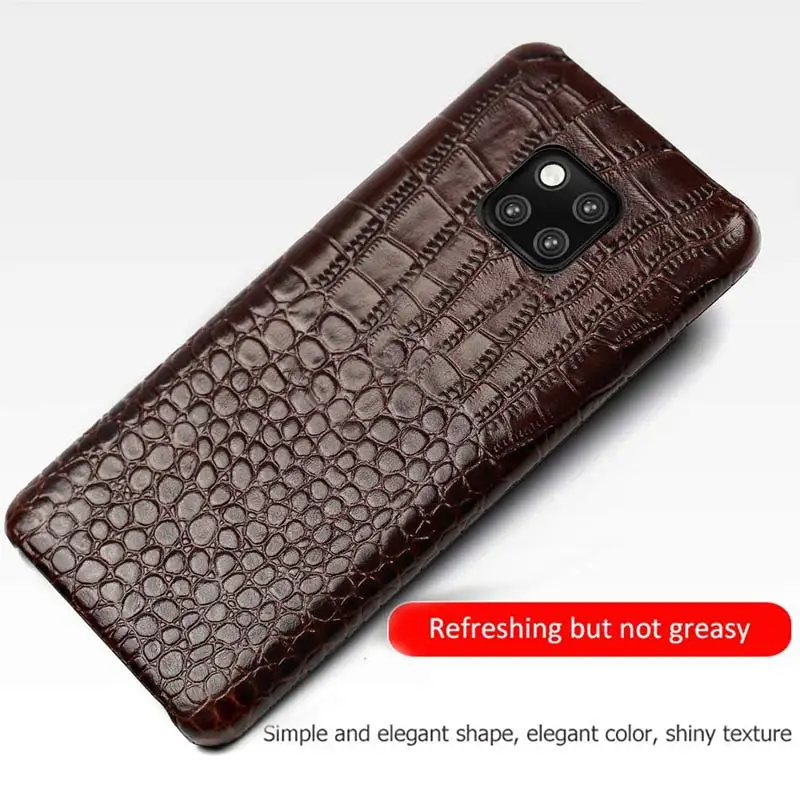 Крокодиловый Чехол для телефона huawei mate 20 10 pro mate 9 pro Honor 9 Lite роскошный защитный чехол с защитой от землетрясений