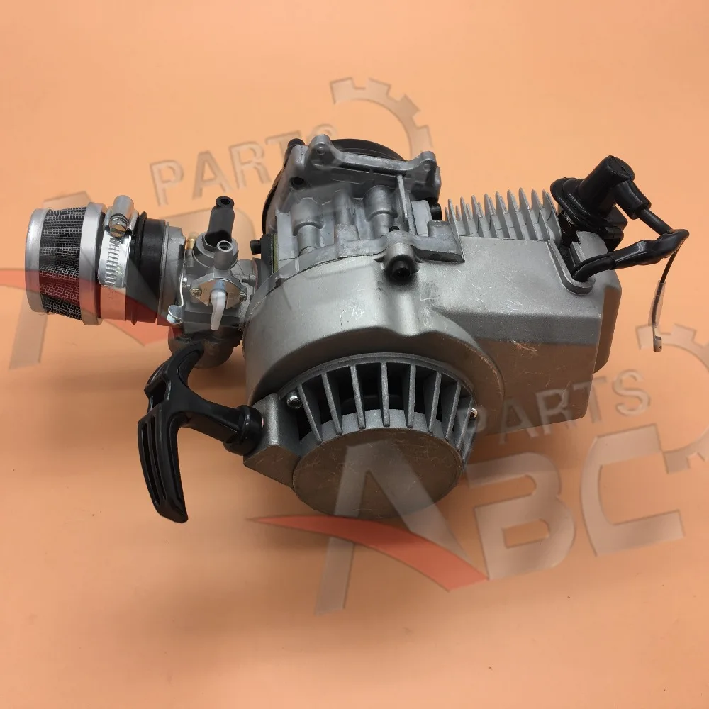 Мини мотоцикл 49cc MINIMOTO четырехъядерный двигатель КАРБЮРАТОР PULLSTART и воздушный