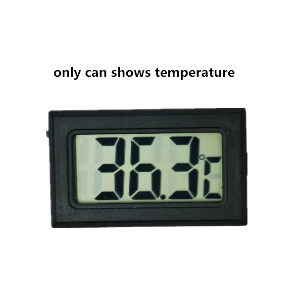 G Мини ЖК-цифровой термометр гигрометр холодильник морозильник Тестер Температура измеритель влажности детектор скидка 20 - Цвет: G