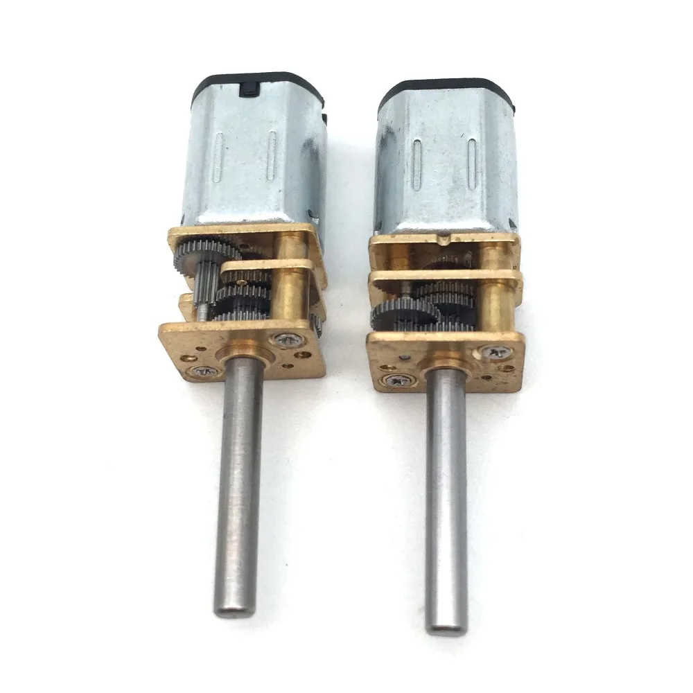 DC 3V 15/100/150 RPM микро-скоростной мотор-редуктор D3x20mm N20 Электрический мини для модели