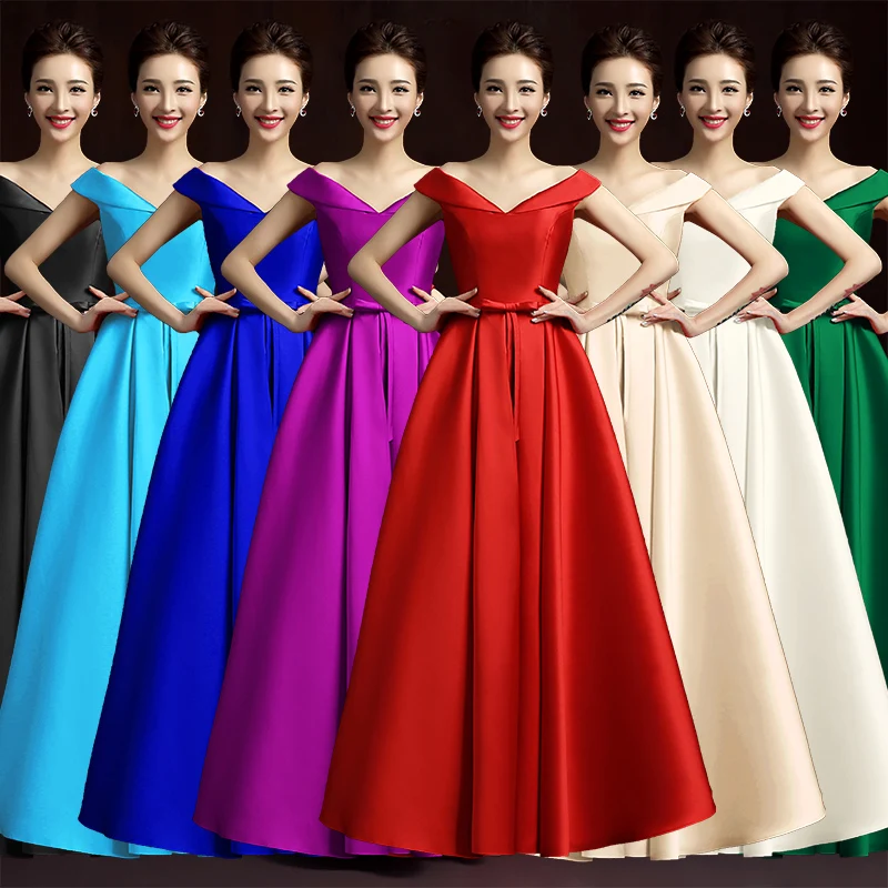 Fishday элегантное вечернее платье вечерние атласные женские vestido de festa longo longue