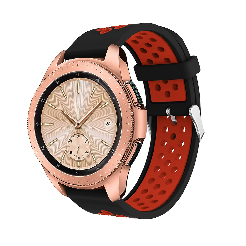 Мягкий ремешок для Samsung Galaxy Gear S2 сменный Браслет huami amazfit Bip Watch 42 мм|Ремешки часов| |