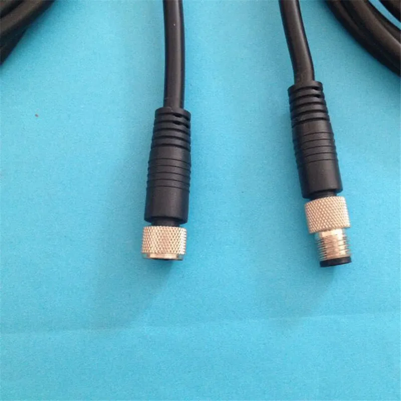 

1PCS SS028 M8 waterproof aviation plug female/male 3PIN 4PIN sensor encoder connector screw fixation non-welding