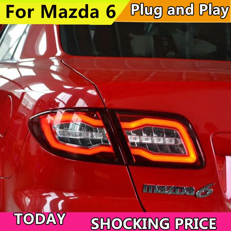 Doxa Автомобильный задний светильник для Mazda 6 s 2004 2013 Mazda6 классический светодиодный