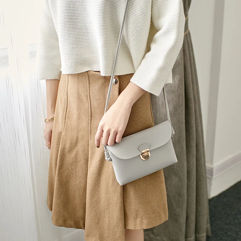 Модные маленькие сумки через плечо для женщин 2019 мини сумка мессенджер из