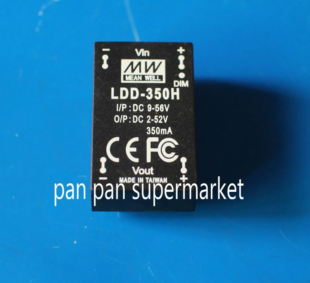 Светодиодный понижающий драйвер Meanwell LDD 350H 500H 600H 700H 1000H DC постоянного тока|meanwell
