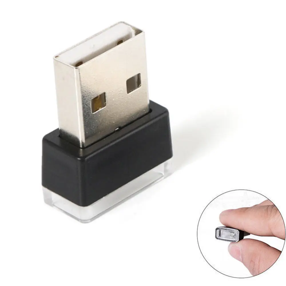 Новинка 2018 автомобильная атмосферная лампа с USB светодиодная мини новинка