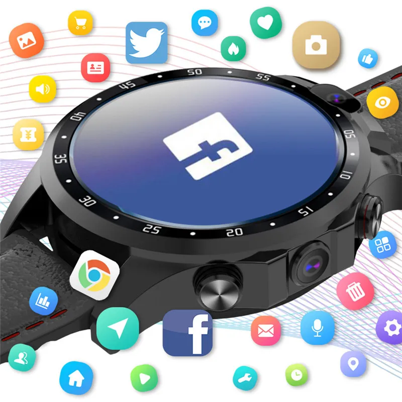 4G SmartWatch V9 Android телефон 1,6 дюймов AMOLed 3 ГБ+ 32 ГБ 5.0MP+ 5.0MP камеры 800 мА/ч, Батарея спортивные умные часы, для мужчин, водонепроницаемая