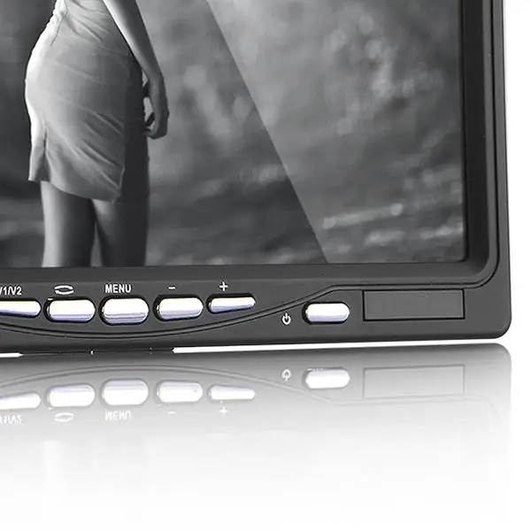 CARCHET 7 дюймов цветной экран lcd автомобильный монитор цифровой для резервного копирования камера заднего вида дисплей заднего вида монитор камеры заднего вида
