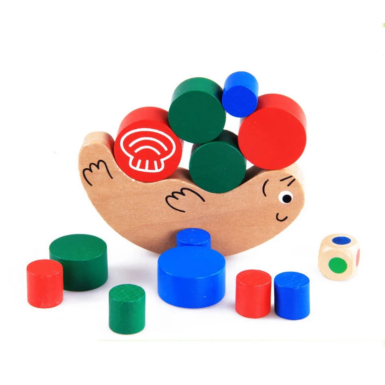 Детские Обучающие деревянные игрушки Chanycore модель 4168 балансирующая морская