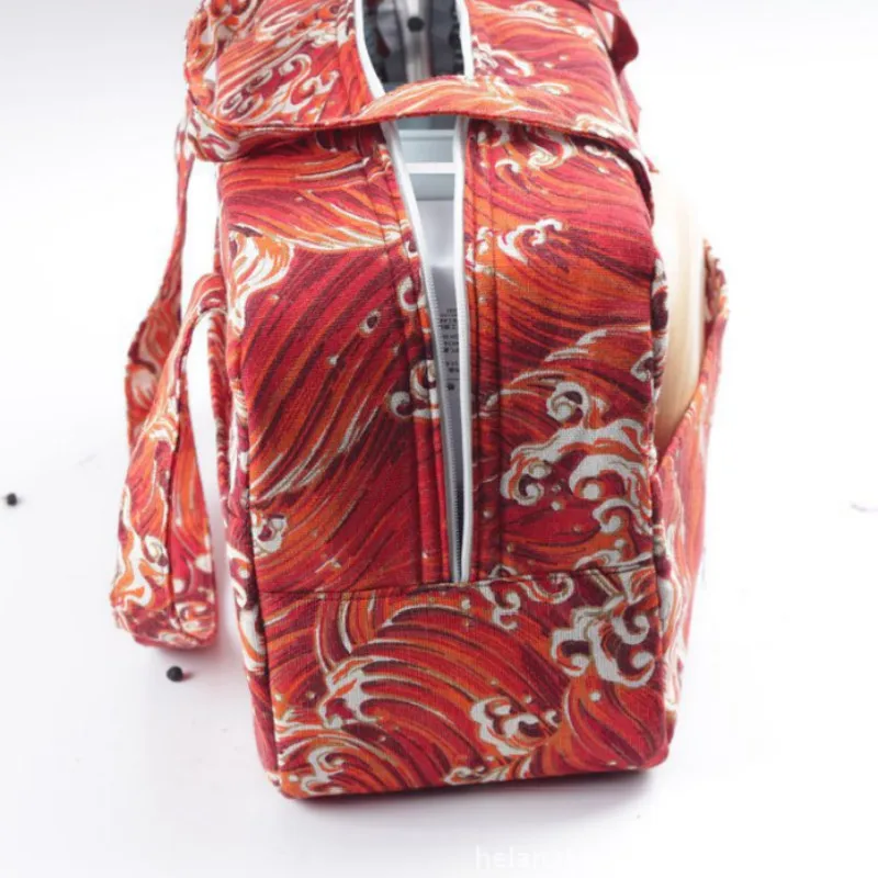 

Portable Insulated Lunch Bag Cotton Linen Food Thermal Lunch Bags Casual Lunch Box Picnic Bag Folding Reusable Travel Food Bag