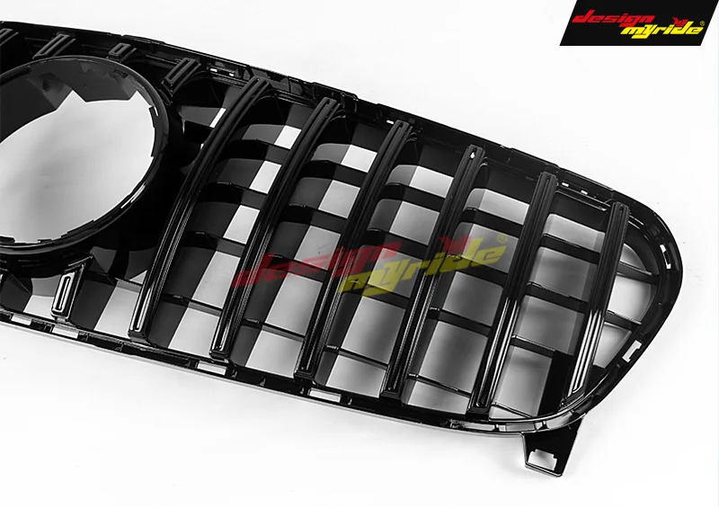 Fits For MercedesMB GLA-Class X156 Sports grille grill GT R black GLA200 GLA250 GLA45AMG look Front grills without sign 2017-in |