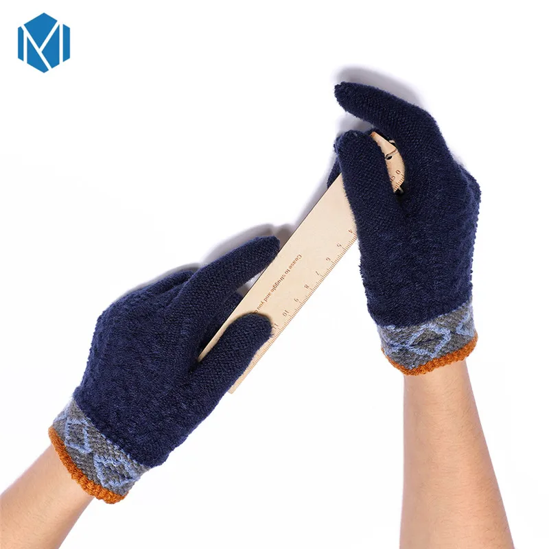 ST0039C M MISM кашемировые теплые зимние детские перчатки эластичные однотонные унисекс новые модные удобные детские варежки Handschoenen - Цвет: ST0039C