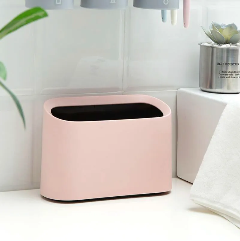 Современная простая Скандинавская креативная мусорная корзина для дома кухни