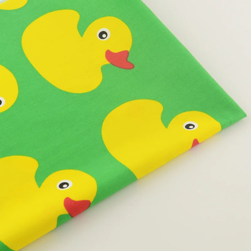 100% Cotton Fabric Green Twill Lovely Dulks Designs Doll Baby Sewing Clothing Tissue Quiting Patchwork Kids Fabrics Bedding | Дом и сад