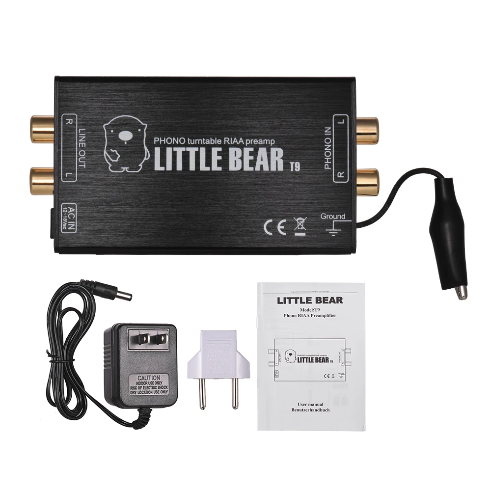 Мини мм Phono Preamp усилитель портативный сверхнизкий уровень шума аудио