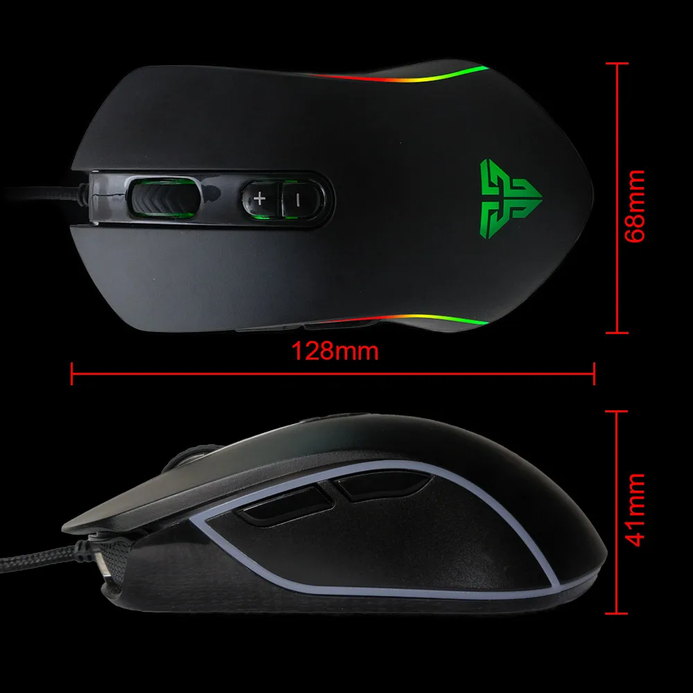 EPULA 2019 модная проводная мышь Fantech X9 4800 точек/дюйм USB Проводная 6 кнопок оптическая