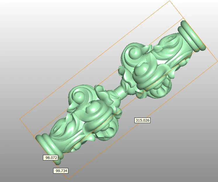 3D STL-формат дизайн мебельных частей шаблон для фрезерного станка с ЧПУ