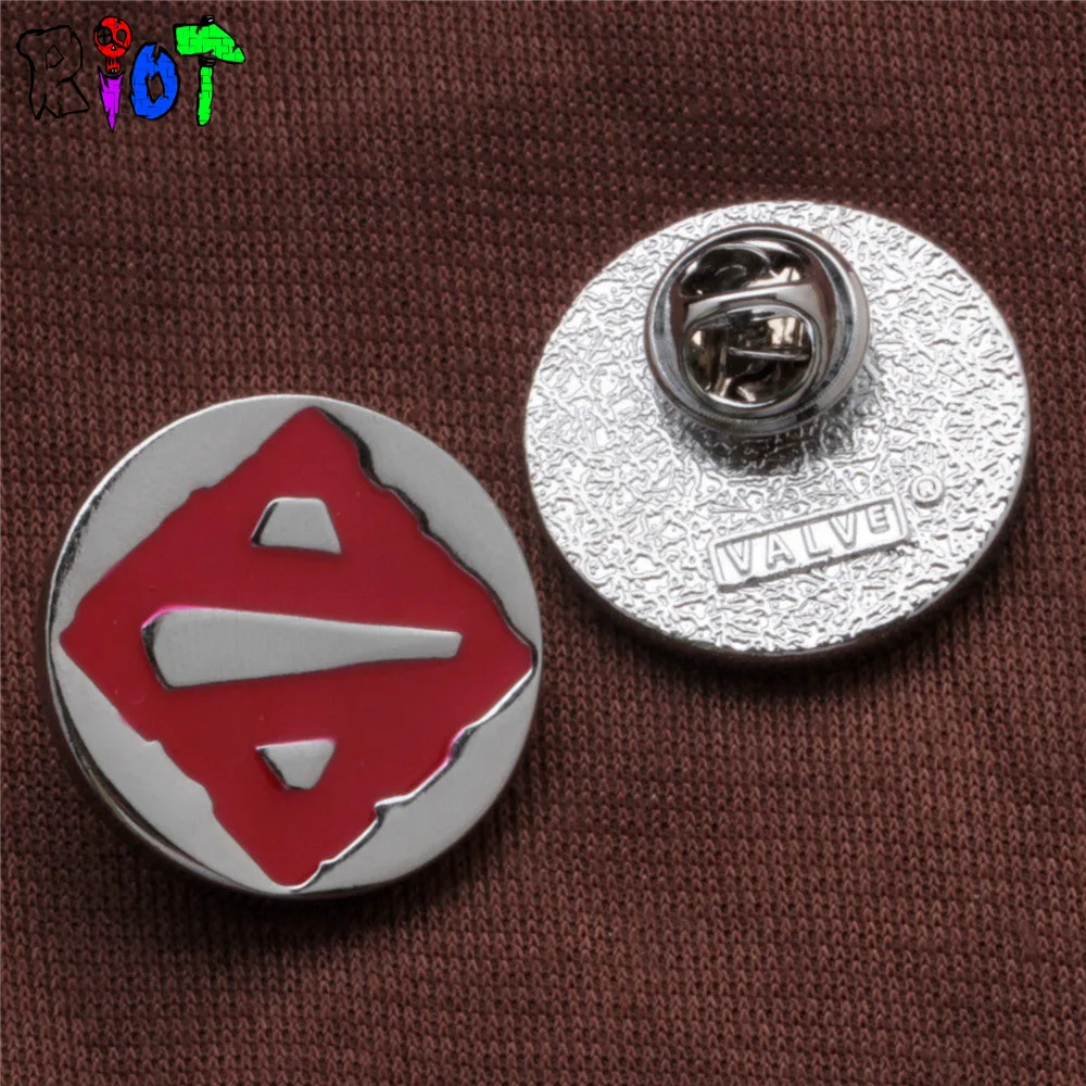Dota 2 Броши значок высокое качество сплав для мужчин и женщин модные ювелирные