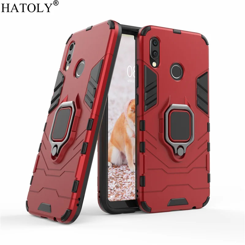 Чехол HATOLY для Huawei P20 Lite чехол с магнитным кольцом на присоске чехлы кронштейном
