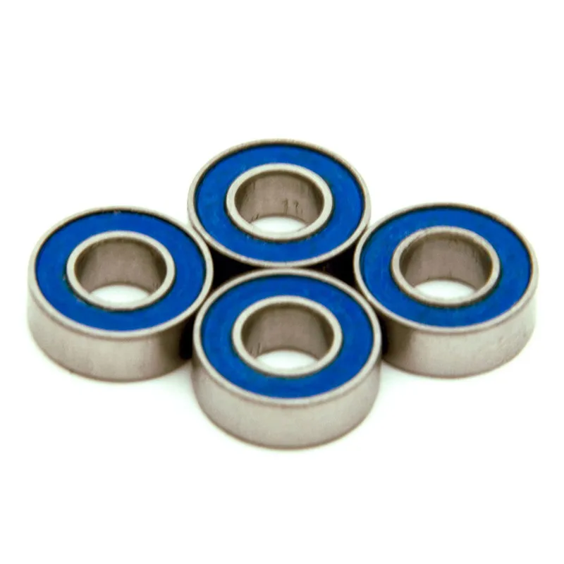 4PCS AXSPEED 5*11*4mm Blue Rubber Sealing Ball Bearing for HSP Sakura XI D3 D4 RC Car part of car | Игрушки и хобби