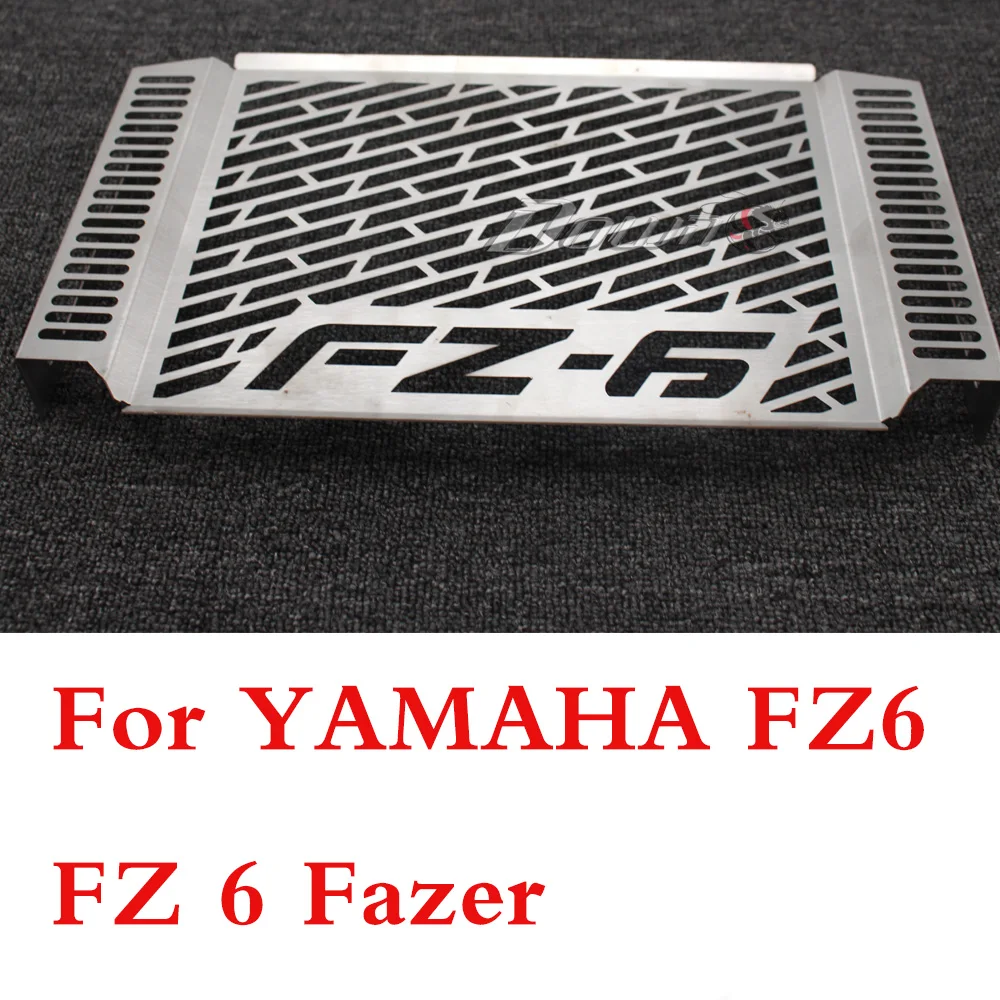 

Motorcycle Accessories radiator grille guard protection Stainless Steel For YAMAHA FZ6 FZ 6 Fazer 2007-2010