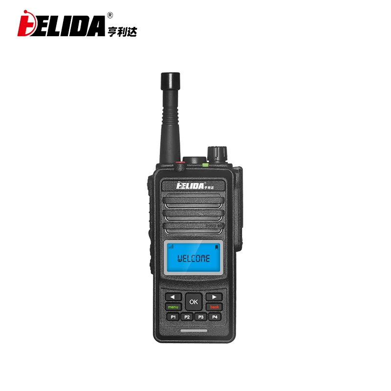 Черный HELIDA CD860 U-TALKIE wifi рация 2G/3g с sim-картой WCDMA/GSM сетевое радио - Цвет: Черный
