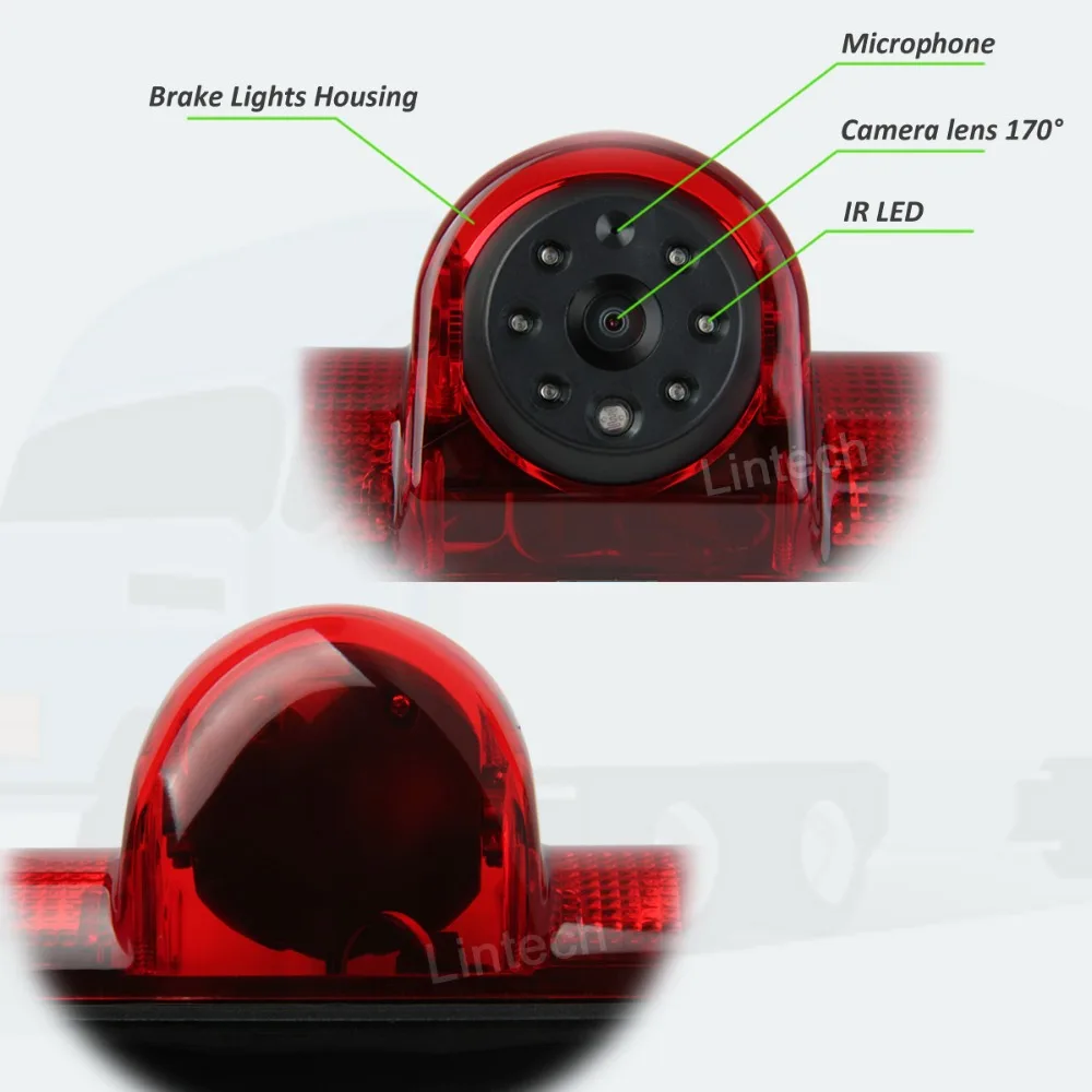 Камера заднего тормоза с направляющей линией 4 3 дюймовый монитор для автомобиля