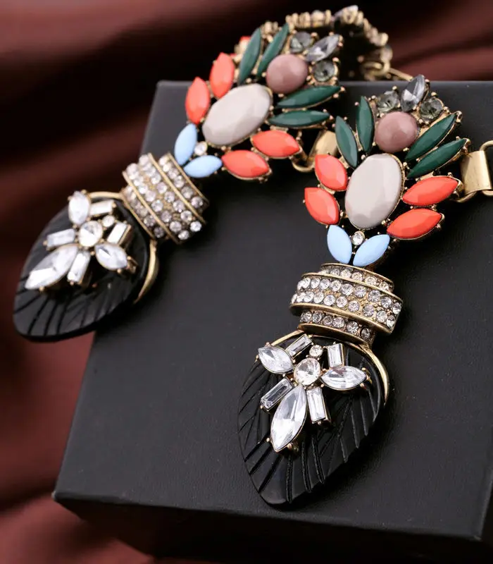 Оптовая цена подвеска с изображением листьев-идеальное ожерелье в национальном