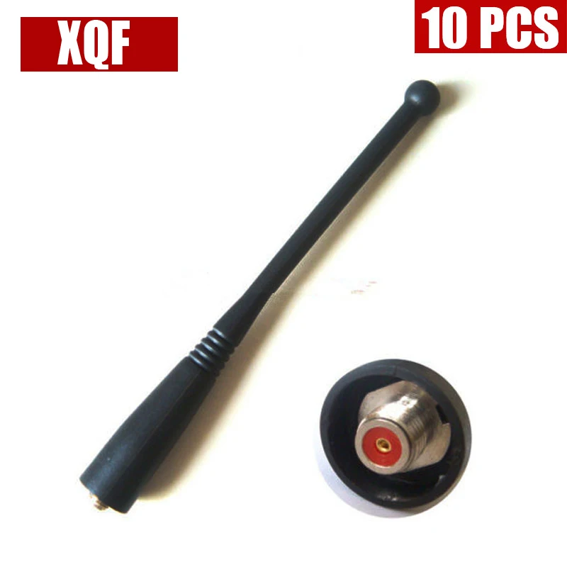 XQF 10PCS 1 X UHF Antenna For Motorola GTX HT1000 XTS3000 MT2000 Two Way Radio