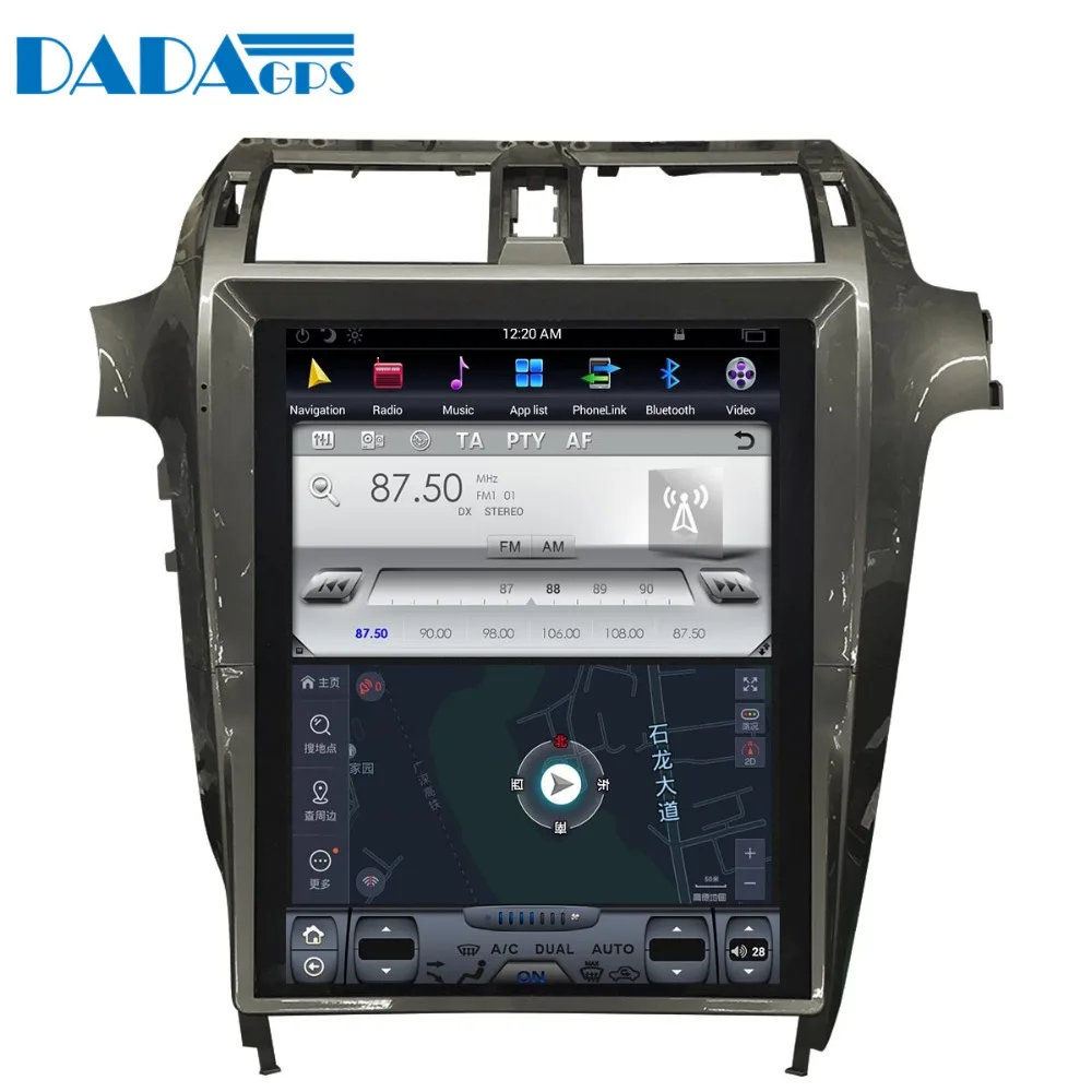 Автомобильный DVD плеер в стиле Tesla 15 дюймов GPS навигация для Lexus GX400 GX460 2010 +