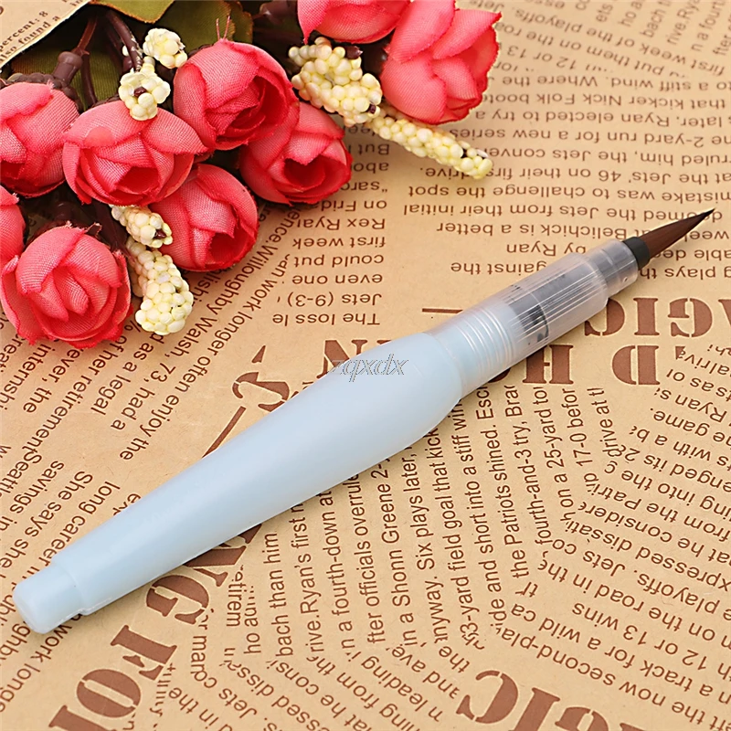 1 шт. стильная превосходная пилотная кисть для краски Pentel водяная емкость воды