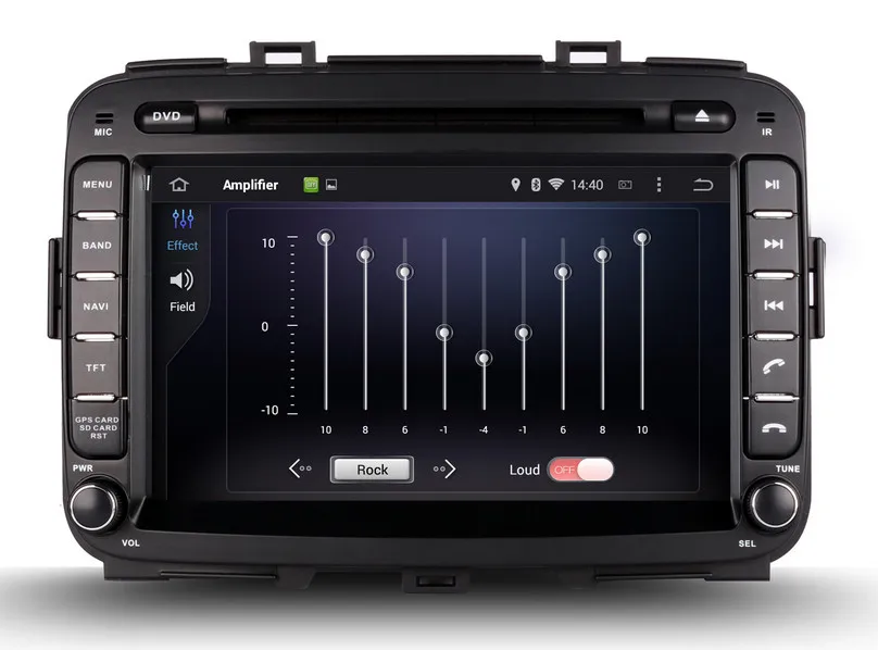 Android 8.0 Car DVD Player GPS Navigation for Kia Carens 2013 2014 with Navigator Radio BT WIFI Video Stereo 8Core 4G+32G | Автомобили и