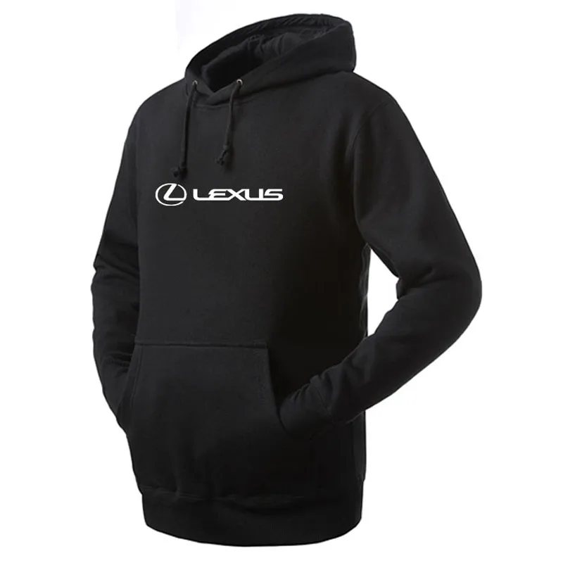 Новые модные брендовые спортивные толстовки с логотипом Lexus Мужская толстовка