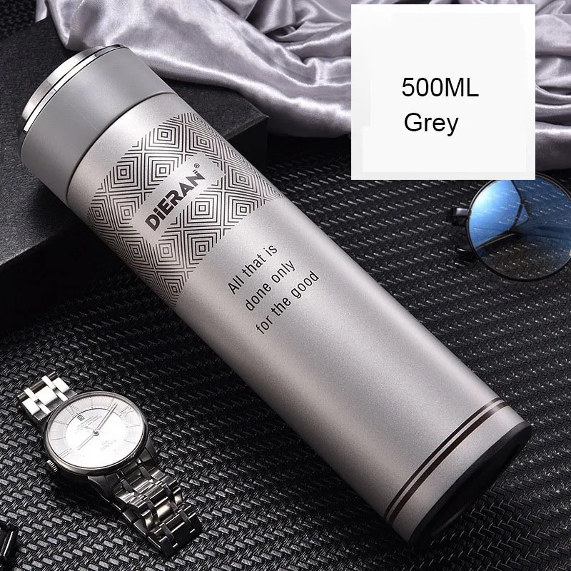 ZOOOBE 500 мл Термос нержавеющая сталь термосы с фильтром Thermoese кофе чай молоко кружка