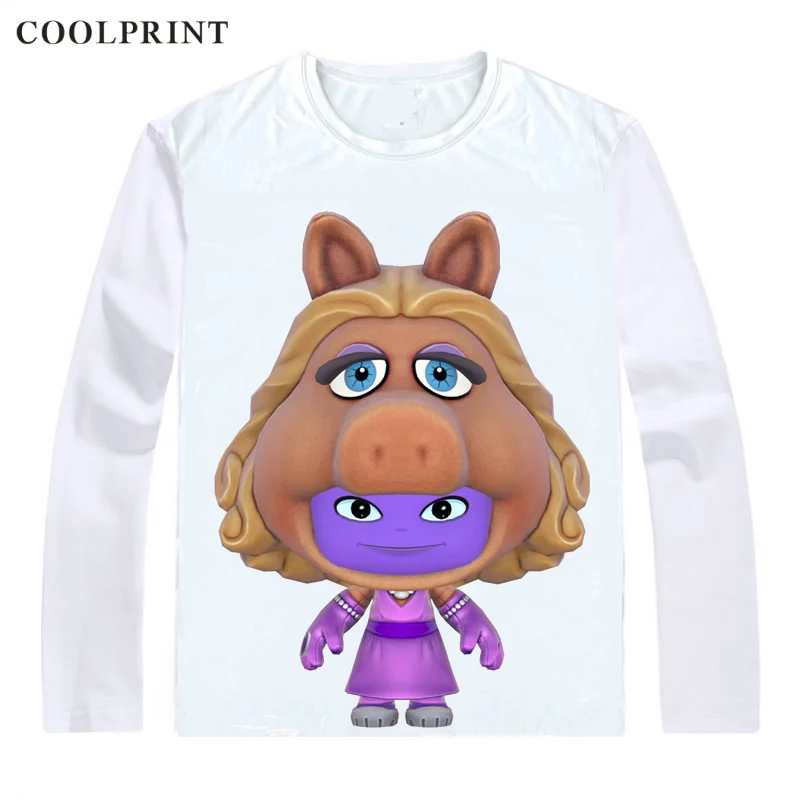 Style 4 Muppets/футболка; Miss Pig Statler And Waldorf; модная футболка; аниме; футболка на заказ; Повседневная Винтажная футболка с длинными рукавами и принтом - Цвет: Style 4