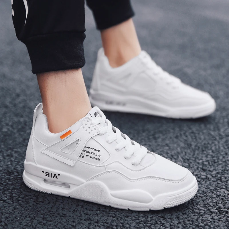 2018 Hot Sale Fashion High Top Casual Shoes For Men Male Sneakers Light Lace-up Flat Comfortable Footwear chaussure homme | Обувь