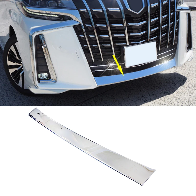 Внешний вид для Toyota Alphard AH30 2019 Sport Edition из нержавеющей стали передняя фара
