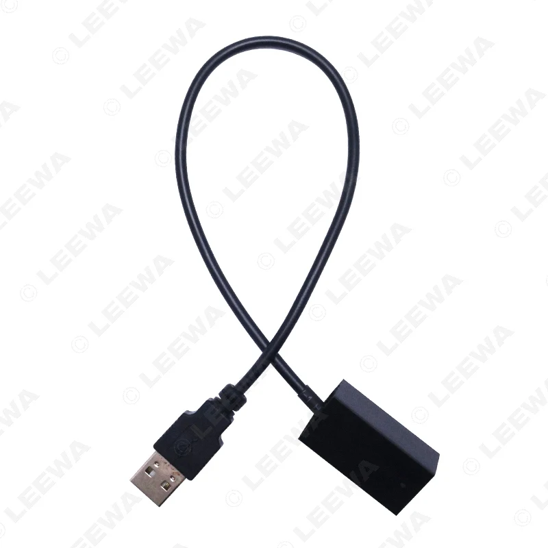 LEEWA 10 шт. AUX удлинитель USB Кабель-адаптер провод для Honda Civic/Jazz/CR-V/Accord/Коста/Одиссея