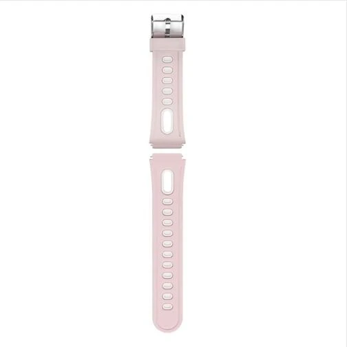 pink silicone GOLDENSPIKE P68 P70 оригинальные умные аксессуары браслет ремешок для P68 P70 спортивный автоматизированный Браслет замена умный ремень - Цвет: pink silicone