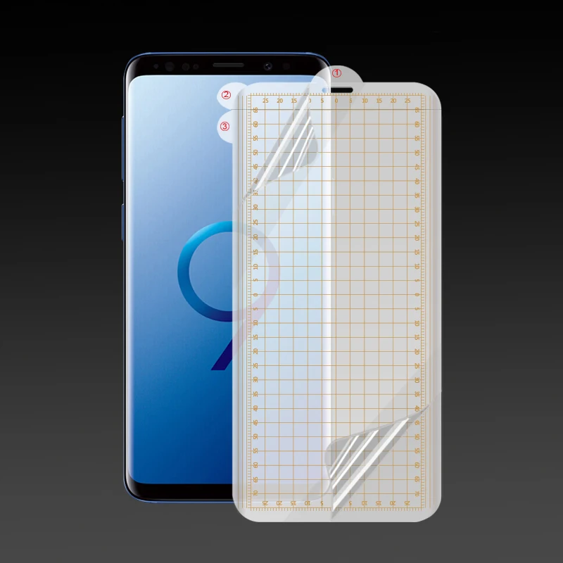 2 шт VNSTRIP TPU Мягкий 3D полный чехол анти шок Анти Царапины изогнутые края пленка для