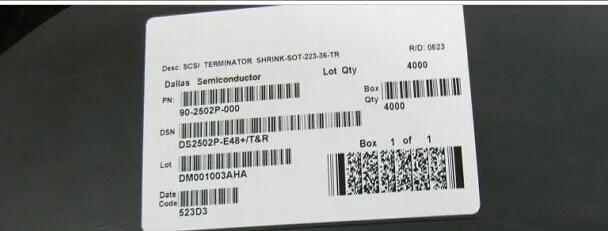 Дополнительная память DS2502P DS2502P + TR EPROM 1Kb (art.: 7a8969b8) - 7a8969b8