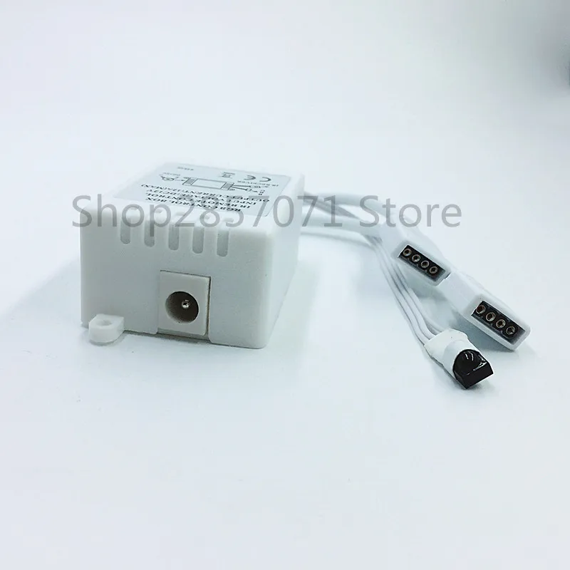 ИК-пульт дистанционного управления RGB на 44 клавиши с 2 разъемами 12 В постоянного